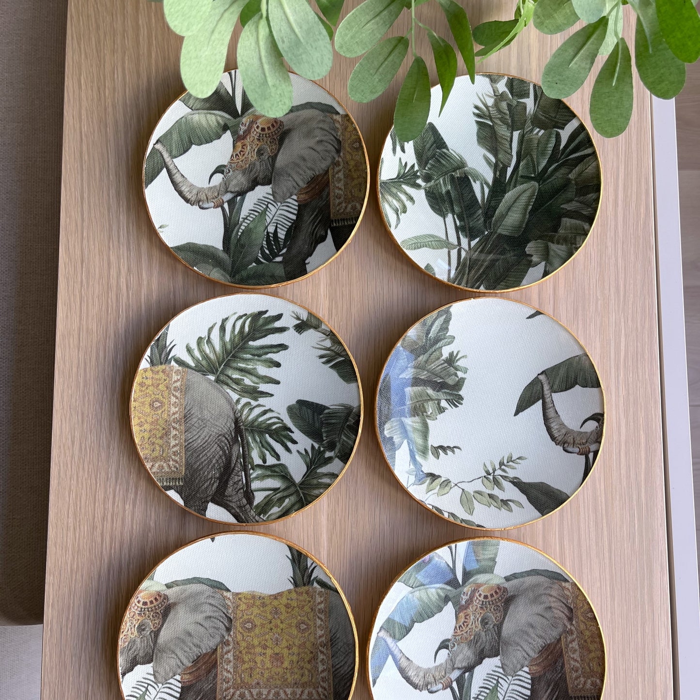 Plato Decoupage