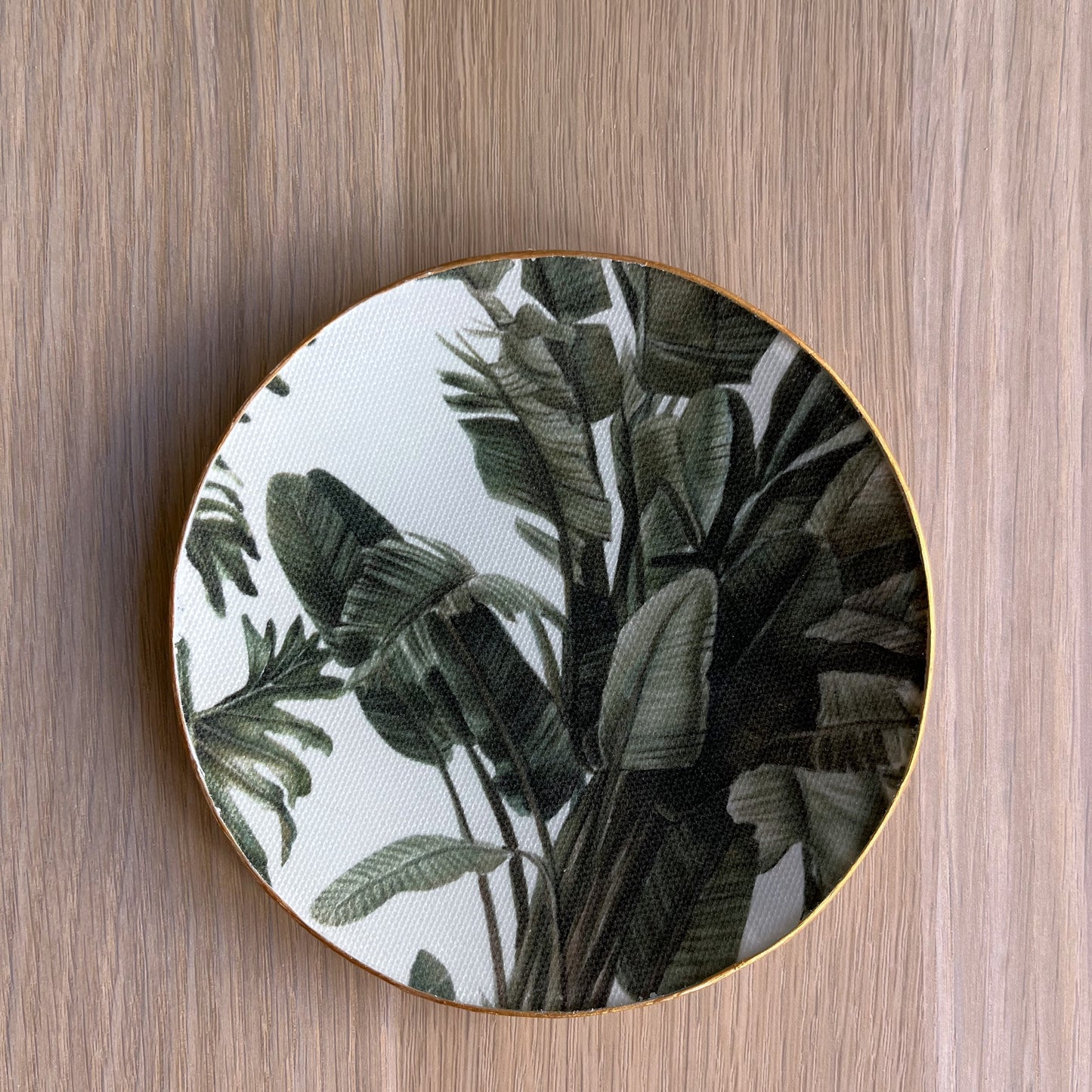 Plato Decoupage