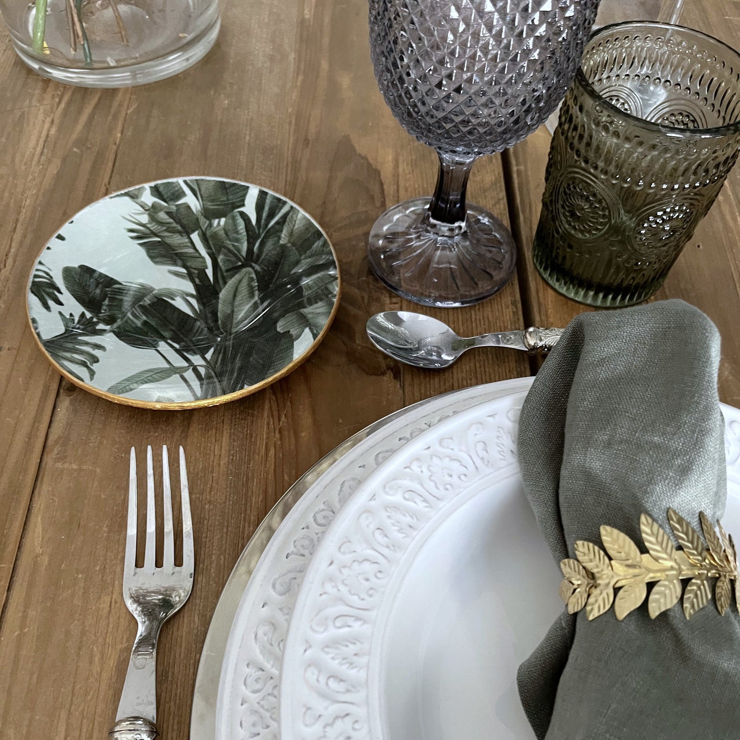 Platos de Pan Elefantes Conjunto 6 uds