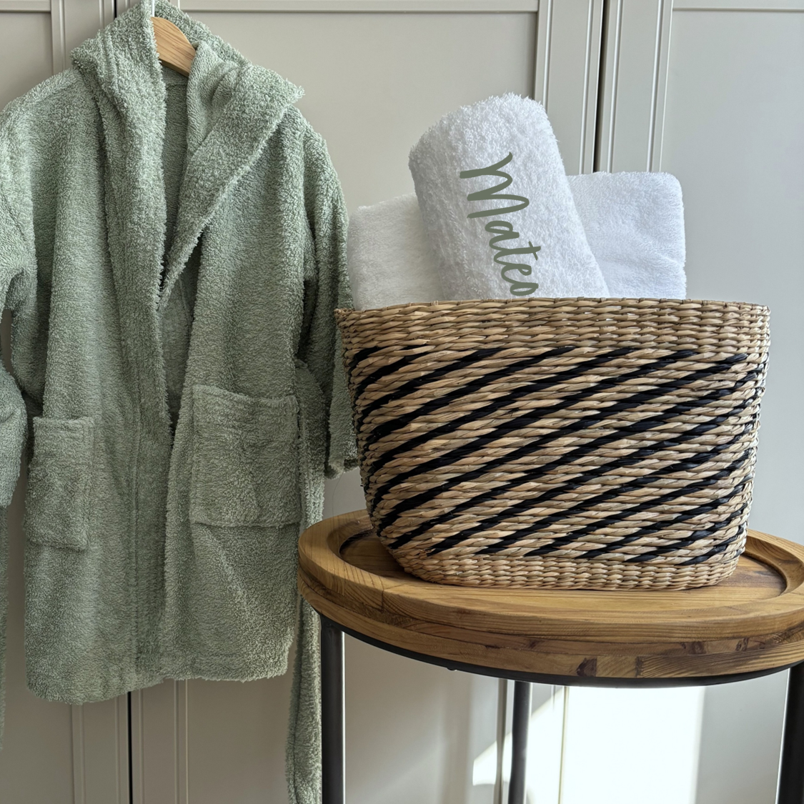 Toalla Manos con nombre